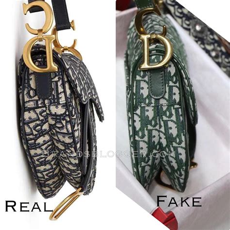 dior saddle bag fake vs real|authentic dior saddle bag.